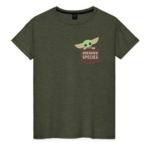 Футболка женская ВсеМайки 2147277 хаки XXXL в Wildberries