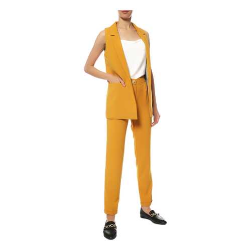 Костюм женский Hochusebetakoe ST 026 желтый 44 RU в Wildberries