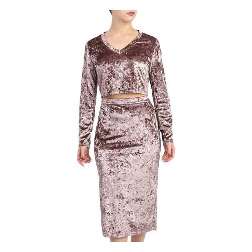 Костюм женский LACY KM1818(4398) коричневый 50 RU в Wildberries