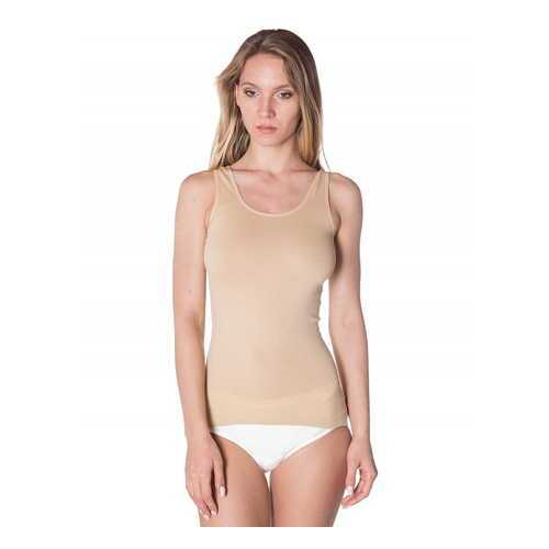 Майка женская BlackSpade BS1950 бежевая XL в Wildberries