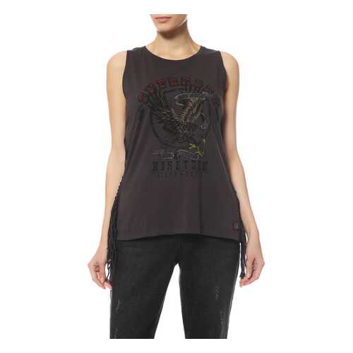 Майка женская Superdry серая S в Wildberries