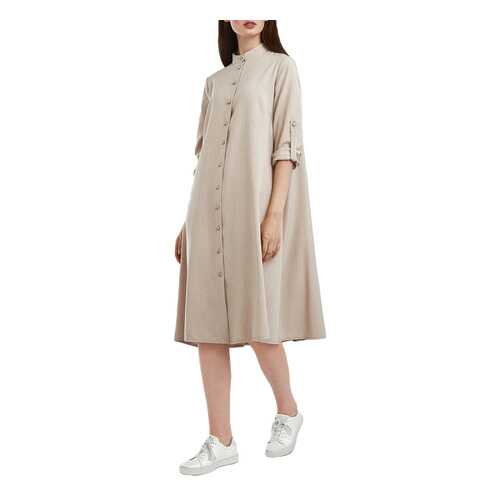 Платье женское Alina Assi 11-525-214-2 бежевое XL в Wildberries