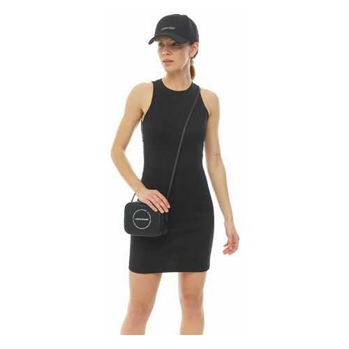 Платье женское Calvin Klein Jeans J20J213629.BAE0 черное L в Wildberries