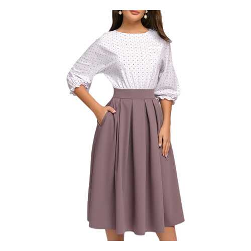 Платье женское D&M by 1001DRESS DM00234MW бежевое XL в Wildberries