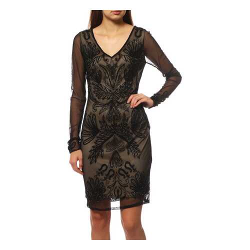 Платье женское JS Collections 5862914 черное 2 US в Wildberries