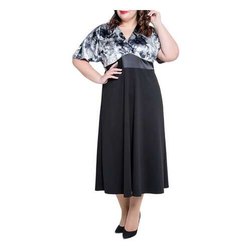 Платье женское KR 1550 серое 52 RU в Wildberries
