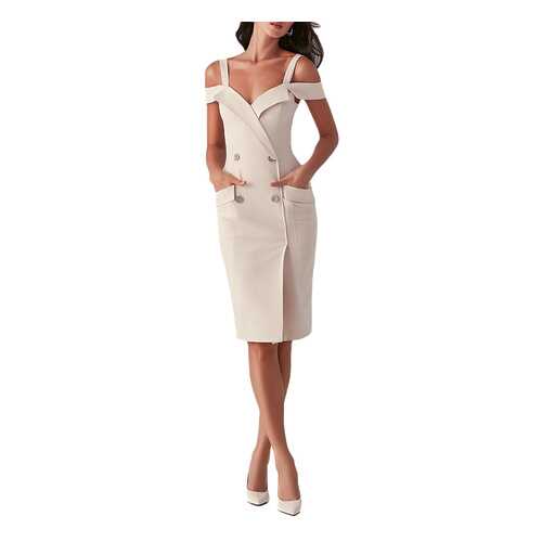 Платье женское LOVE REPUBLIC 357231570 бежевое 44 в Wildberries