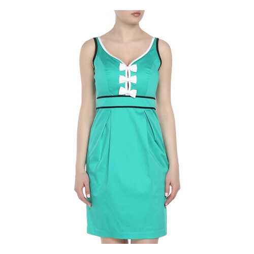 Платье женское Maria Grazia Severi 0435/2110/72100 зеленое 42 IT в Wildberries