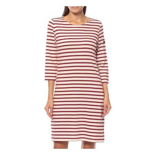Платье женское Saint James 8841 коричневое 36 FR в Wildberries