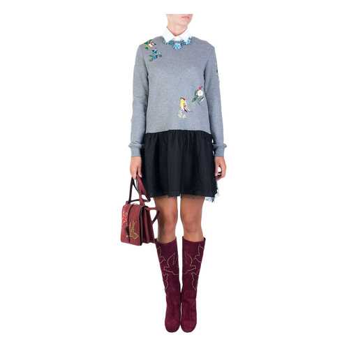 Платье женское Valentino Red 84271 серое S в Wildberries