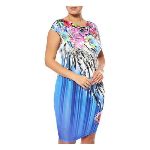 Платье женское Who's who 131B30075/420 синее M в Wildberries