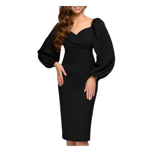 Вечернее платье женское D&M by 1001DRESS 0112001-30061BK черное M в Wildberries