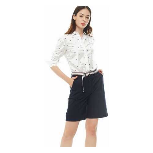 Шорты женские Tommy Hilfiger WW0WW27634 синие 36 US в Wildberries