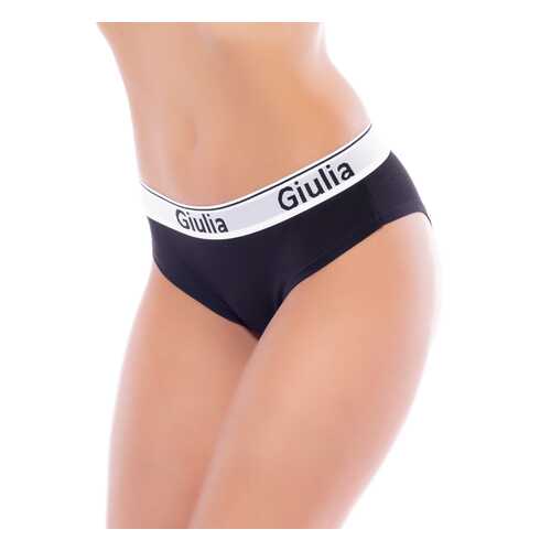 Трусы женские Giulia COTTON SLIP 01 черные S в Wildberries
